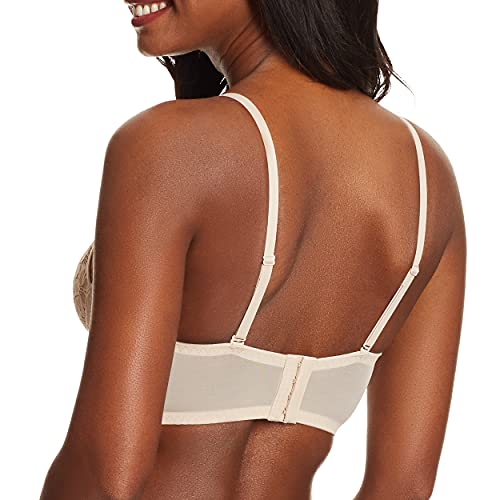 Maidenform womens Casual Comfort Convertible Bralette Dm1188 Bra, Paris Nude, 34B US