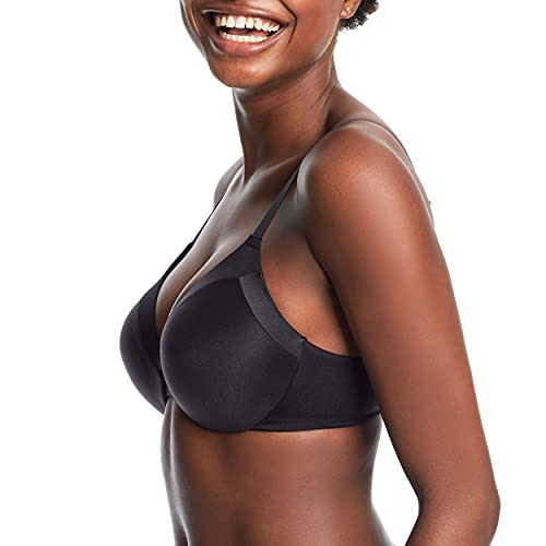 Maidenform Womens Comfort Devotion - Extra Coverage Bra, Black,38DD