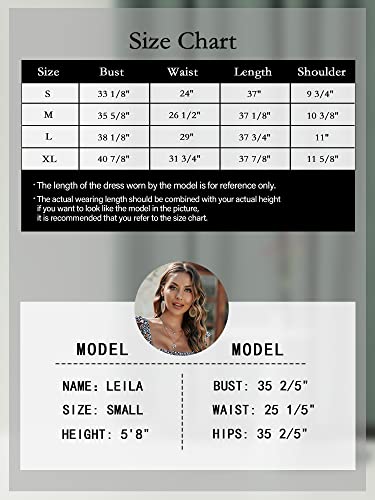 Loemes Summer Dresses Spring Dresses for Women 2024 Wedding Guest Dresses for Women Baby Shower Dress Mini Dresses for Women Sexy Large Floral Blue-2 …