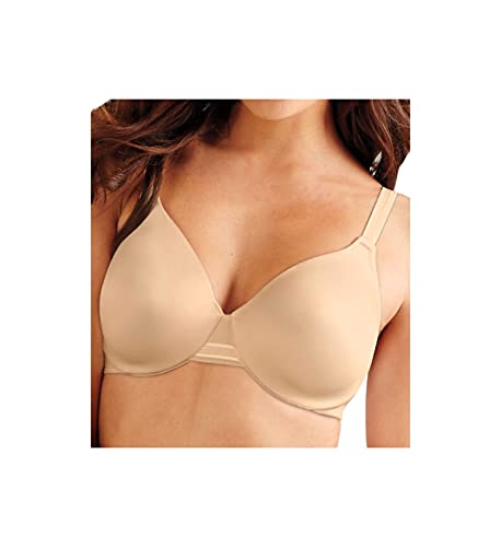 Bali Womens One Smooth U Underwire Bra, Smoothing & Concealing Full-coverage Df3w11 Bras, Soft Taupe, 40C US