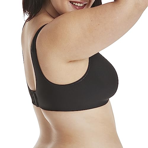 Hanes womens Smoothtec Comfortflex Fit Wirefree Mhg796 Bras, Black, Medium US