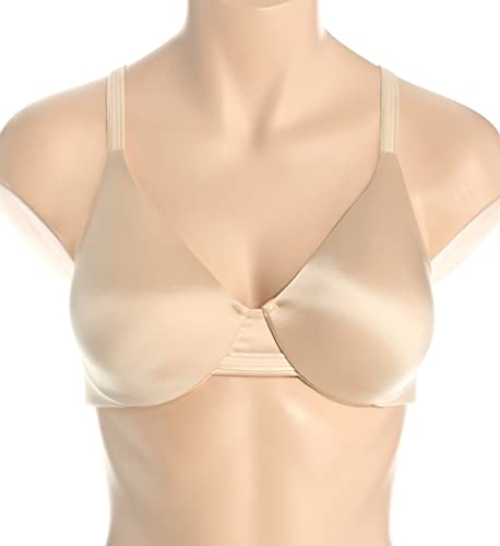 Bali Womens One Smooth U Underwire Bra, Smoothing & Concealing Full-coverage Df3w11 Bras, Soft Taupe, 40C US