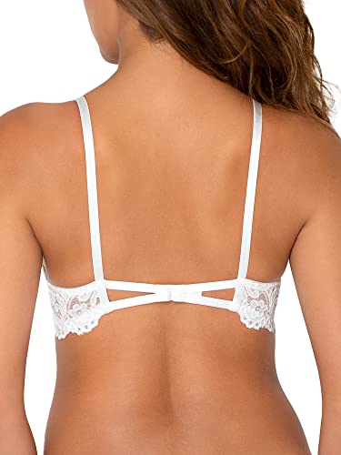 Smart & Sexy Women's Signature Lace Push-up Bra, White, 36C