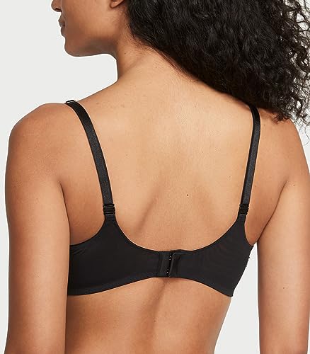 Victoria's Secret Dream Angels Wicked Lace Balconette Bra, Unlined, Lace, Bras for Women, Black (36DD)