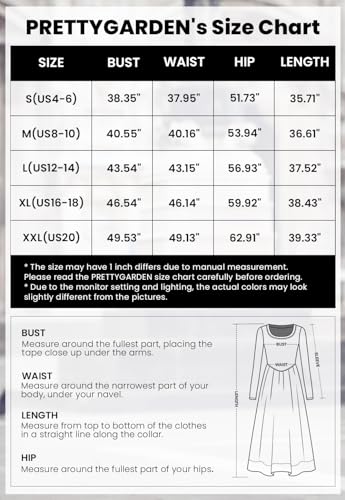 PRETTYGARDEN Summer Dress for Women Trendy Cap Sleeve V Neck Ruffled Flowy Mini Short Babydoll Dresses (Light Blue,Medium)