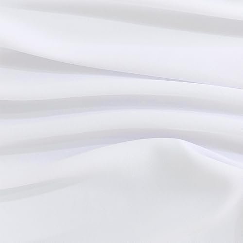 Hocuos Women's Dress Cute Deep V-Neck Short Sleeve Skater Dress Tie Waist Layer Ruffle Hem A Line Swing Casual Mini Dress-White-X-Small