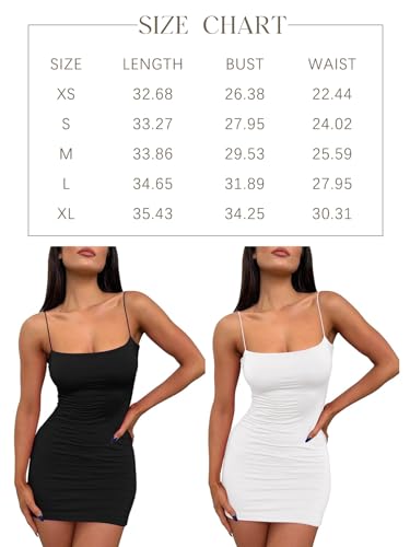 LILLUSORY Mini Sexy Bodycon Dresses 2024 Summer Spaghetti Strap Backless Short Tight Party Club Dress Light Pink