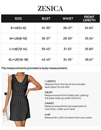 ZESICA Women's 2024 Summer Satin V Neck Sleeveless Backless Tie Waist Silky Cocktail Club Party Mini Dress,Cream,Large