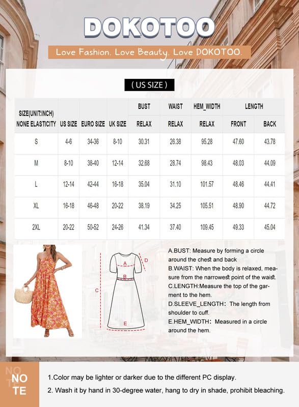 Dokotoo Womens 2024 Formal Dresses Elegant Sleeveless Pleat Fashion Bridesmaid Wedding Guest Green Dresses Sexy Backless Halter Neck Casual Boho Sundress Flowy A-Line Maxi Dress Small