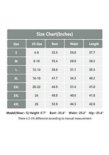 DB MOON Womens 2024 Summer Casual Short Sleeve Dresses Empire Waist Knee Length Dress with Pockets(Navy Blue, XL)