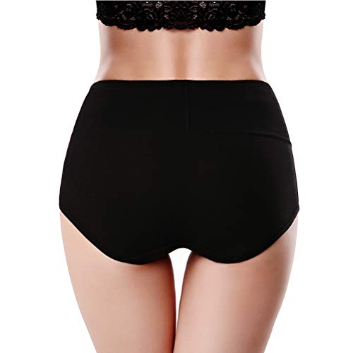 UMMISS Plus Size Women's Underwear,Soft Cotton Tummy Control Ultra Comfort Brief Underpants for Ladies Female Size 11 4XL