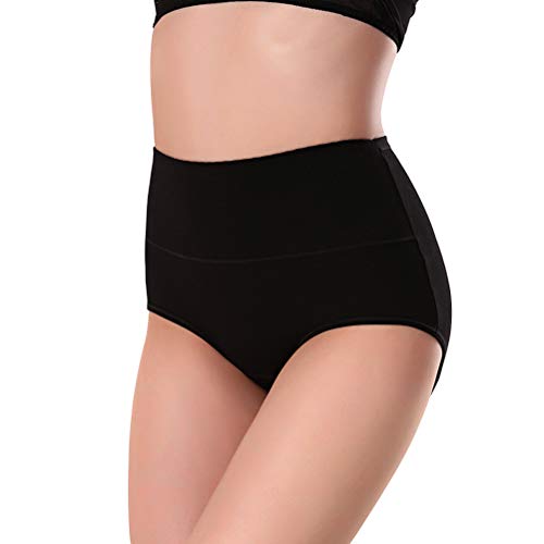 UMMISS Plus Size Women's Underwear,Soft Cotton Tummy Control Ultra Comfort Brief Underpants for Ladies Female Size 11 4XL