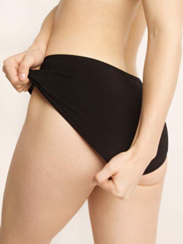 INNERSY Womens Underwear Cotton Hipster Panties Regular & Plus Size 6-Pack(XX-Large,Dark Vintage)