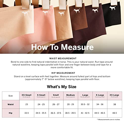 Victoria's Secret PINK Cotton Thong Panty Pack, Women's Panties, Cotton Thong Underwear for Women, Thong Panties, Ladies Underwear, Multi (S)