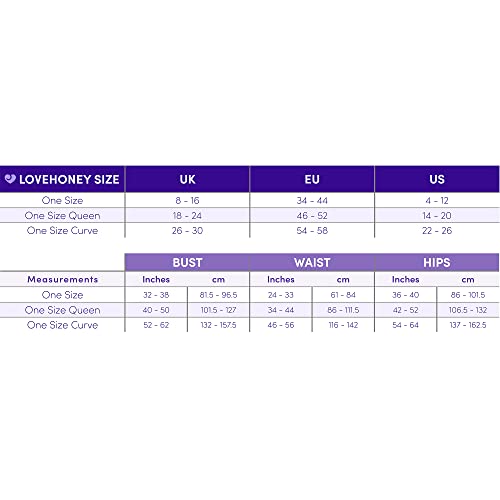 Lovehoney Lingerie Wild Romance Lace Basque Set - Halter Neck Underwired Basque with Suspenders Womens Lingerie Set - Matching G-String - One Size: 4-12