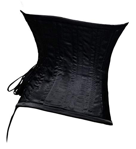 luvsecretlingerie Heavy Duty 26 Double Steel Boned Waist Training Satin Underbust Tight Shaper Corset #979-L2