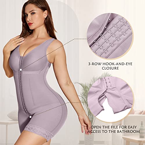 SHAPSHE Shapewear for Women Tummy Control Fahaja Sculpting Bodysuit Corset Waist Trainer Snatched Body Bbl Post Surgery Supplies Compression Garment Curvy Faja Waist Slimming Girdles Plus Size