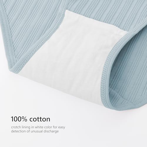 HBselect Maternity Underwear Cotton 6 Pack Pregnancy Postpartum Underwear Maternity Panties Under the Bump Bikinis