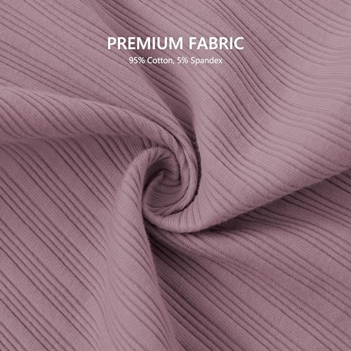 HBselect Maternity Underwear Cotton 6 Pack Pregnancy Postpartum Underwear Maternity Panties Under the Bump Bikinis