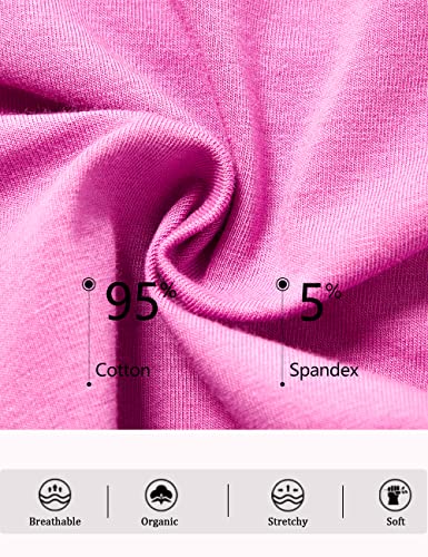 Molasus Cotton Crossover Maternity Underwear Under Bump Pregnancy Bikinis Panties Pack of 6,Multicolor,XX-Large