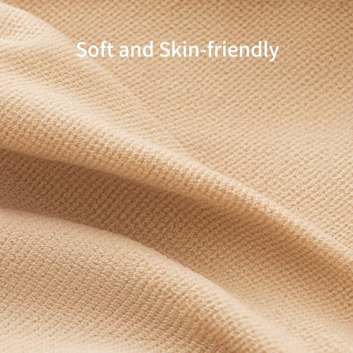 Angelhood Maternity Shapewear, High Waisted Mid Thigh Seamless Pregnancy Underwear Over Bump Prevent Chaffing, Large