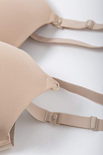 Playtex Women's Maternity & Nursing Pure Comfort Shaping Foam Wirefree US3015, Paris Nude, Large