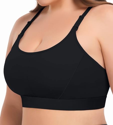 VIMMYTHS Women Maternity Pregnancy Nursing Bras for Breastfeeding - 3Pack(S-4XL) - Adjustable Comfortable Bralette