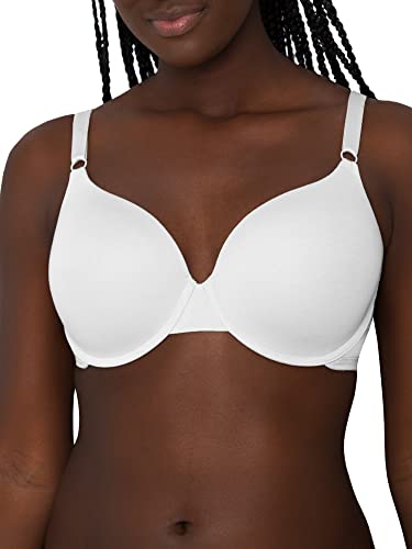 Fruit of the Loom Women's T-Shirt Bra, Blushing Rose/White/Grey Heather, 36B