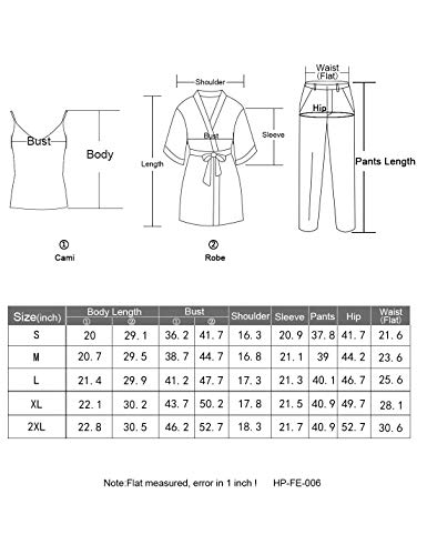 Escalier Women's Silk Satin Floral Pajama Set