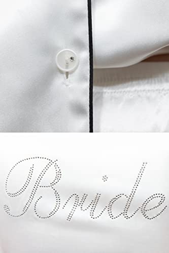 Bride Silk Pajama Set for Women