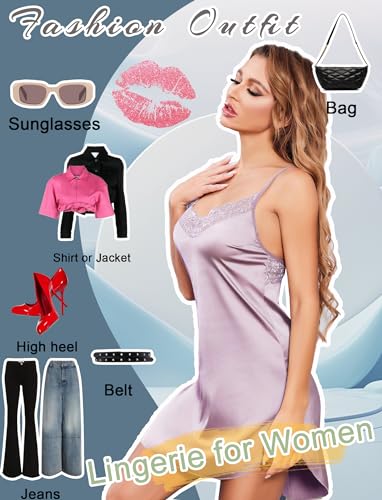 Lavender XX-Large Sexy Pajamas for Curvy Women