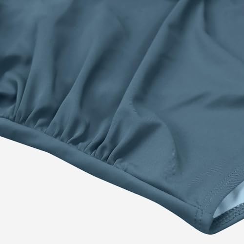 Eomenie Tummy Control High Waisted One Piece Swimsuit