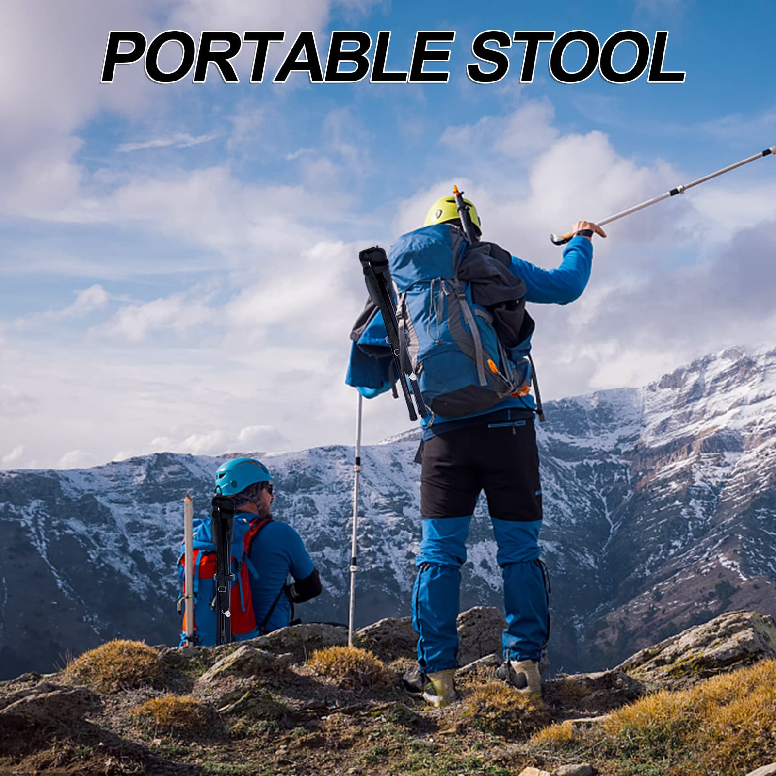 YSSOA Portable Folding Camp Stool Tri-Leg Chair
