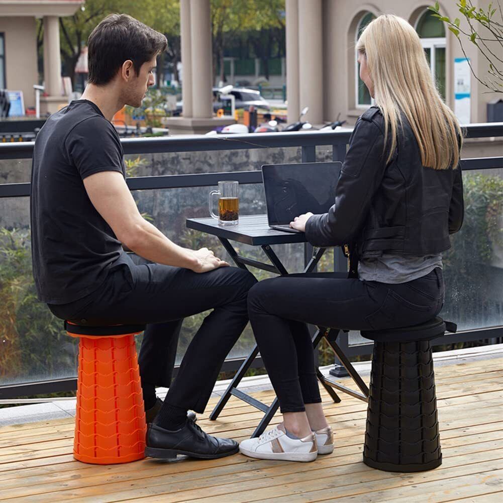 Portable Telescopic Camping Chair Seat for Outdoor Use