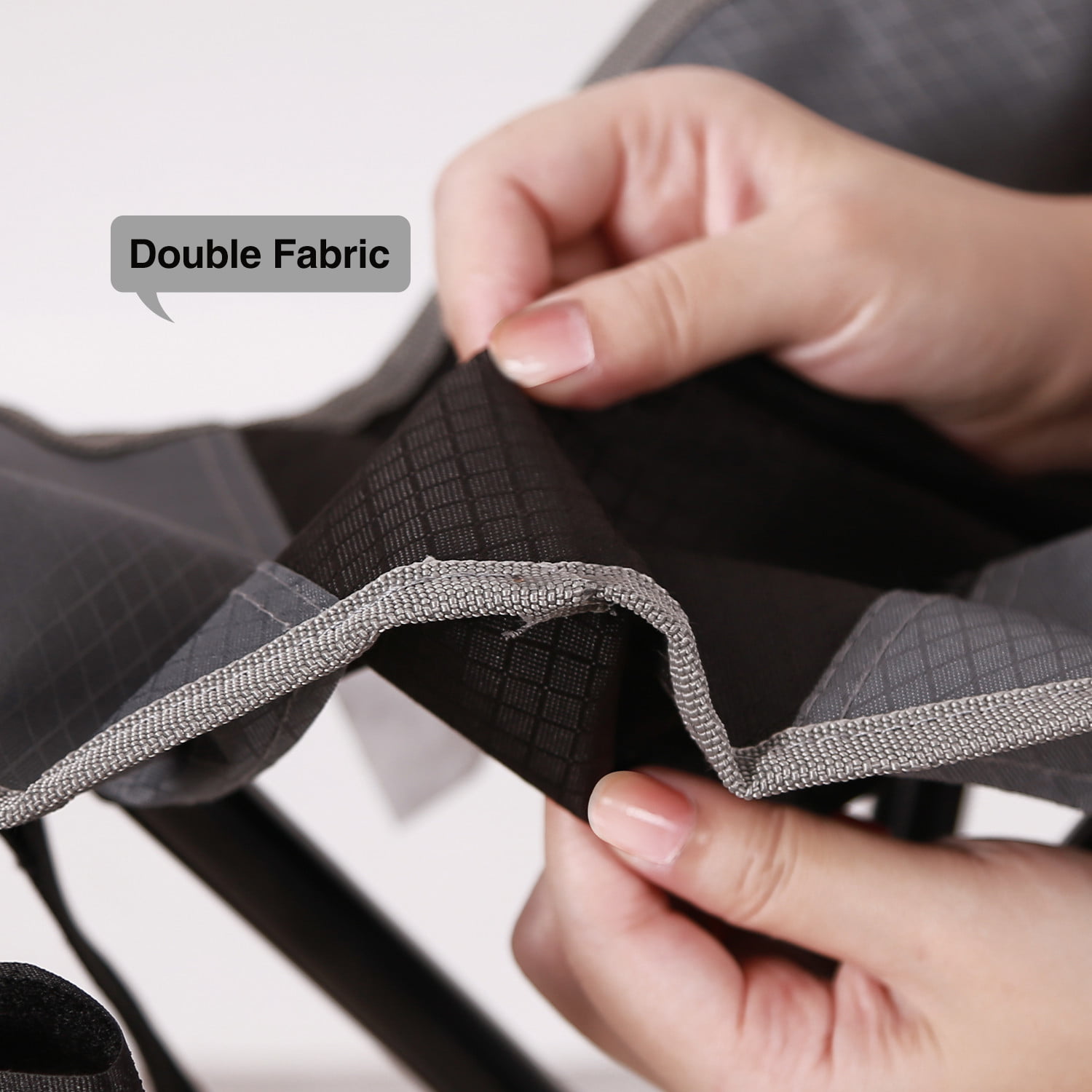 Lightweight Portable Folding Camping Stool 300lb, 2 Pack
