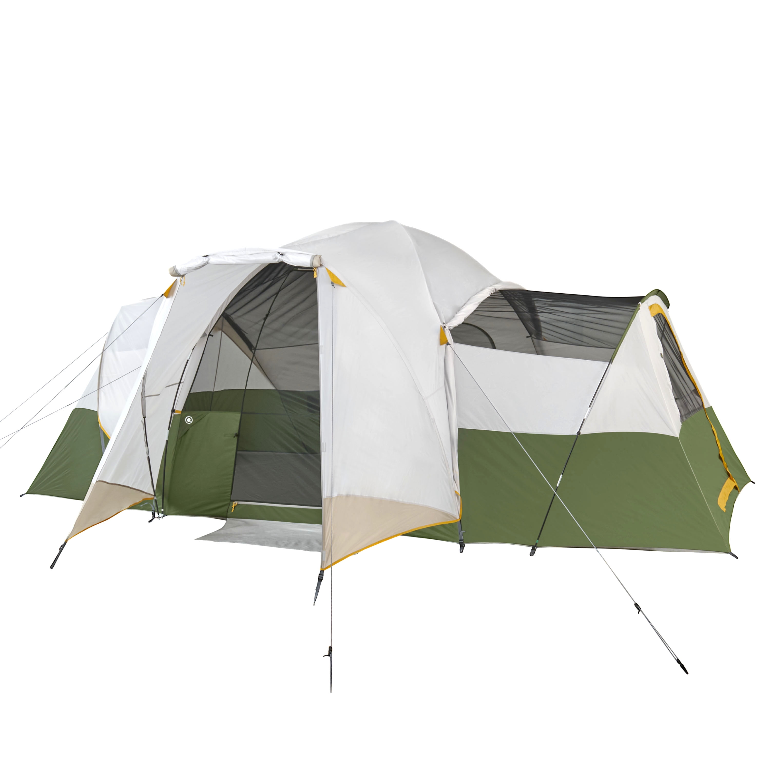 Slumberjack Riverbend 10-Person Hybrid Dome Tent, Full Fly