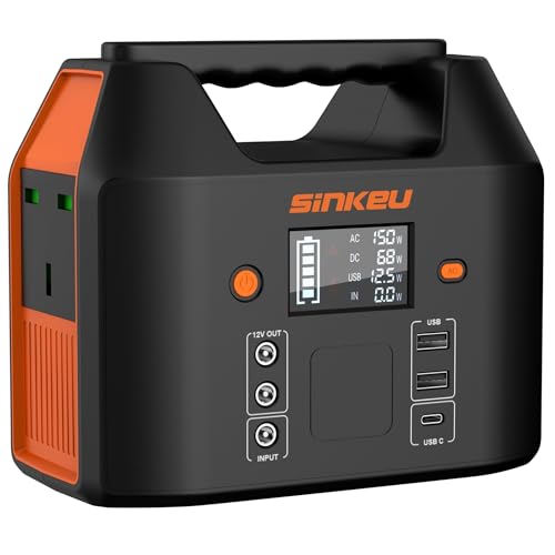 SinKeu Portable Power Station for Car Camping Adventure