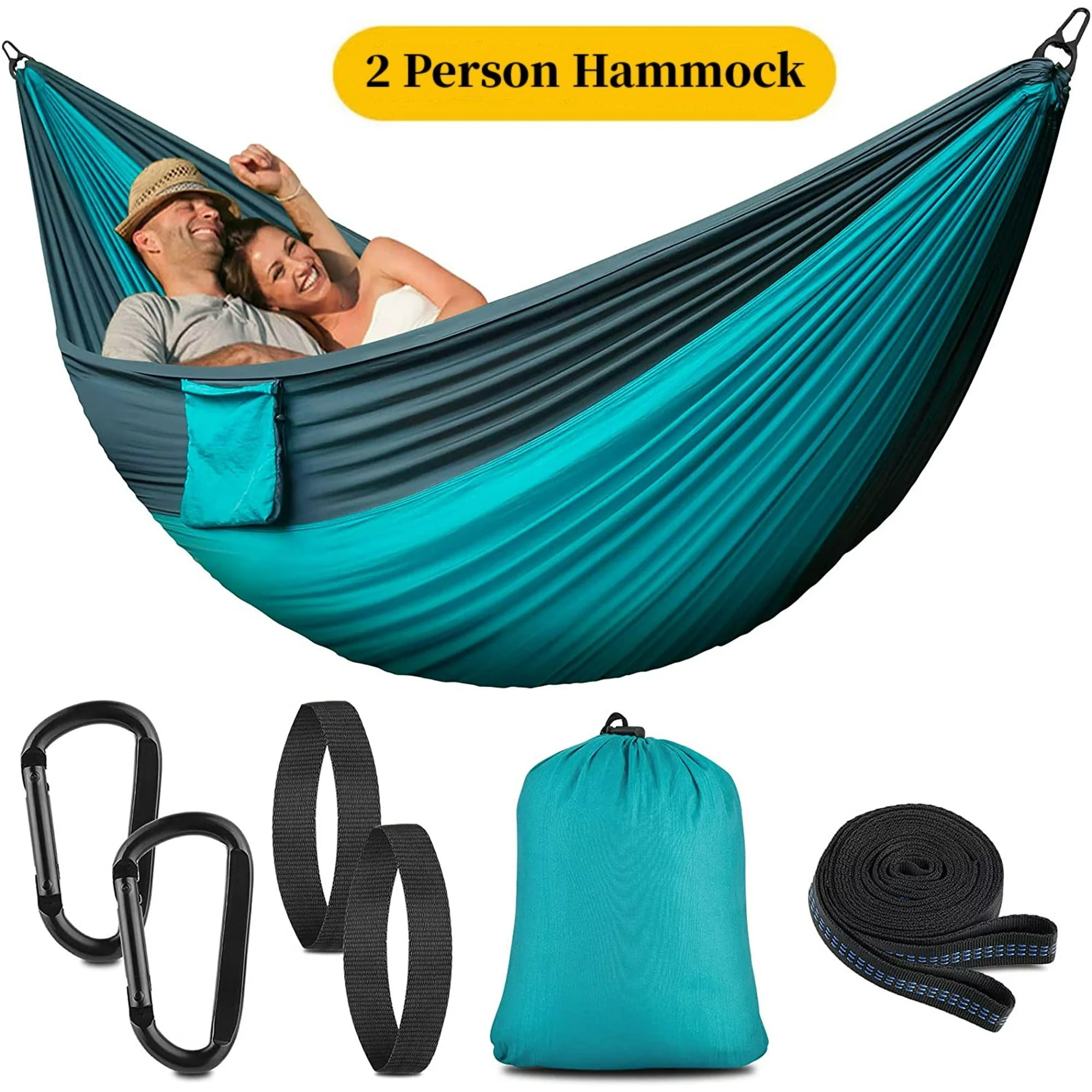 Physen Double Camping Hammock - Portable Nylon Hammock