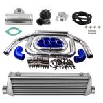Turbo Intercooler Kit with Pipe Tube Hose