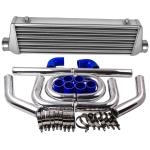 Turbo Intercooler Kit with Pipe Tube Hose