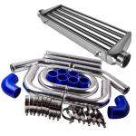 Turbo Intercooler Kit with Pipe Tube Hose