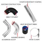 Aluminum Turbo Intercooler Elbow Pipe Kit Set