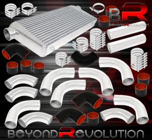 12Pc Turbo Intercooler Piping Kit with Clamps