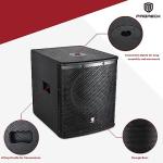 Proreck SP-12X 1000W Powered DJ Subwoofer
