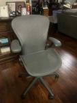 Herman Miller Aeron Chair - Sleek Black Design