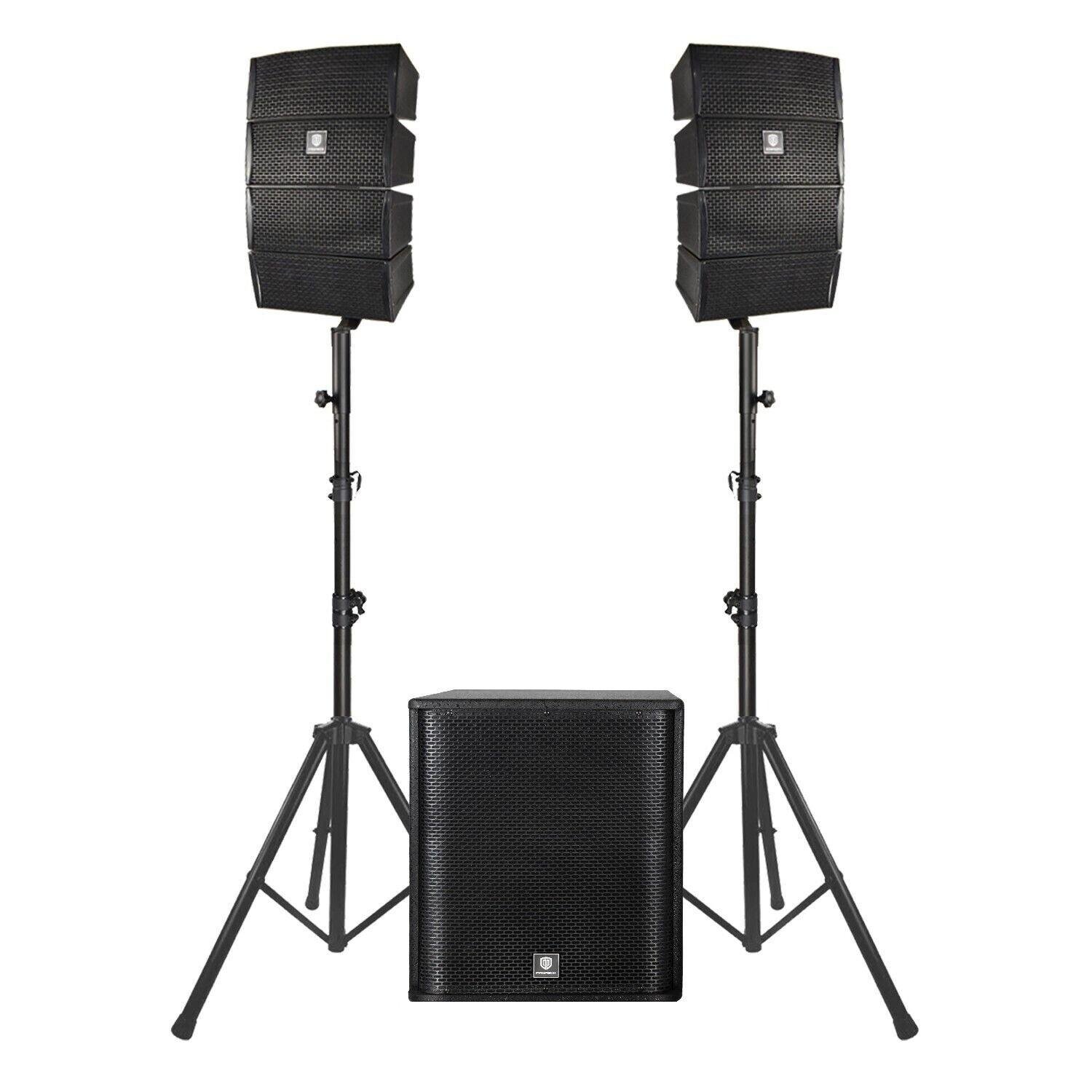 PRORECK CLUB 3500 15-Inch DJ Speaker System