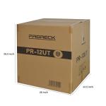 Proreck 12U Rack Case with Slant Mixer Top