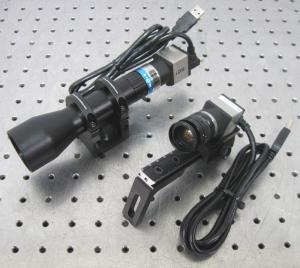 iDS Monochrome Video Camera with Telecentric Lens