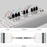Proreck 100ft 8-Channel XLR Audio Cable