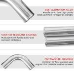 3" Aluminum Turbo Intercooler Pipe Kit with Hoses